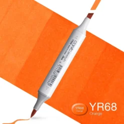 Copic Marker Sketch – YR68 Orange