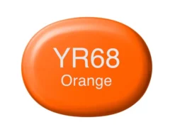 Copic Marker Sketch – YR68 Orange
