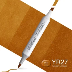 Copic Marker Sketch – YR27 Tuscan Orange