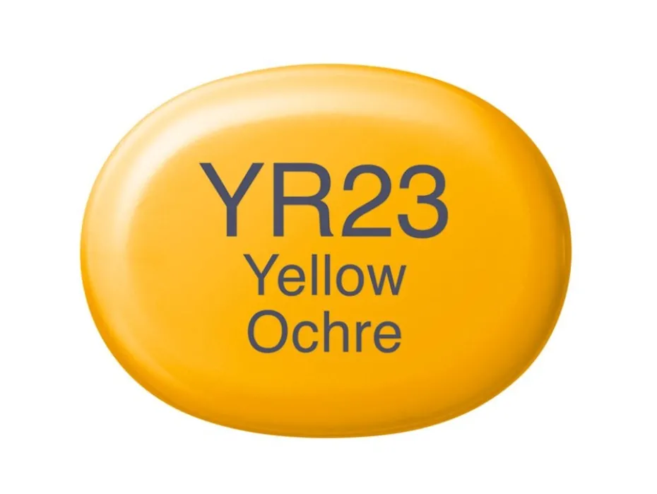Copic Marker Sketch – YR23 Yellow Ochre