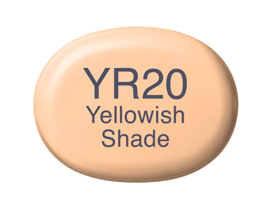Copic Marker Sketch – YR20 Yellowish Shade