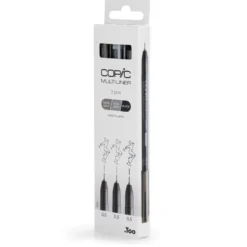 Copic Multiliner Sett – Coloured 4stk Warm+Cool Grey
