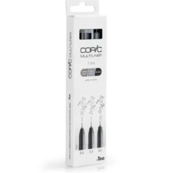 Copic Multiliner Sett – Coloured 4stk Warm+Cool Grey