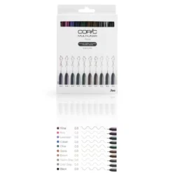 Copic Multiliner Sett – Coloured 10stk