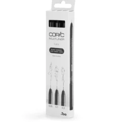 Copic Multiliner Sett Fine 3stk – Black