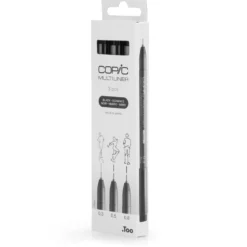 Copic Multiliner Sett Medium 3stk – Black