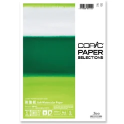 Copic Paper Selections – Soft Watercolor 100g 5ark – A4