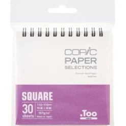Copic Paper Square – 110x110mm – 157g/m – 30ark