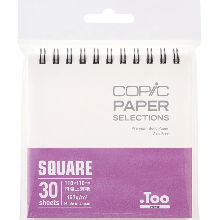 Copic Paper Square – 110x110mm – 157g/m – 30ark