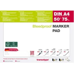 Copic Transotype Marker Pad – A4 – 75g – 50ark