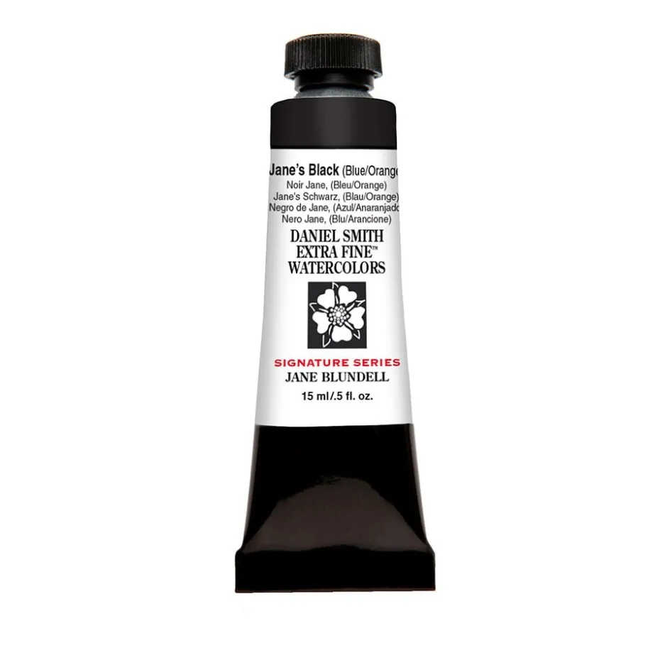 Daniel Smith – Akvarell 15ml 250 Black (Blue/Orange)