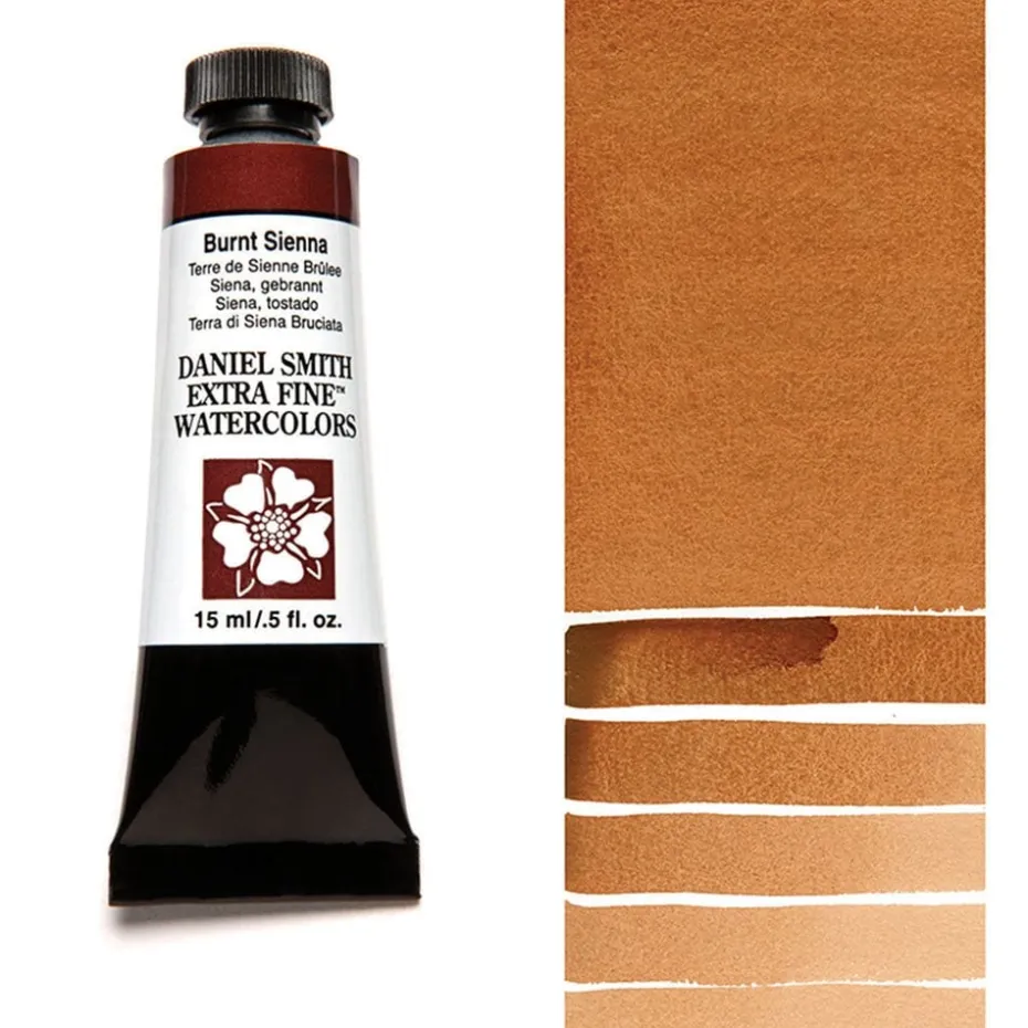 Daniel Smith – Akvarell 15ml 10 Burnt Sienna