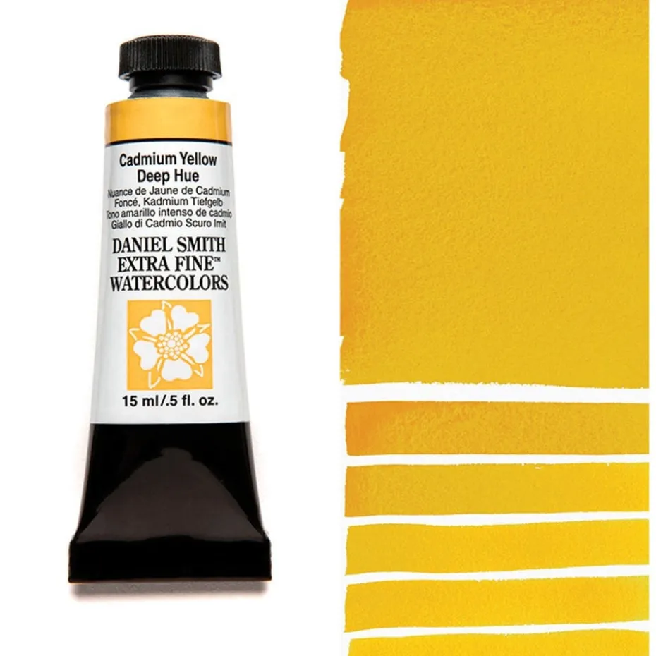 Daniel Smith – Akvarell 15ml 221 Cadmium Yellow Deep Hue