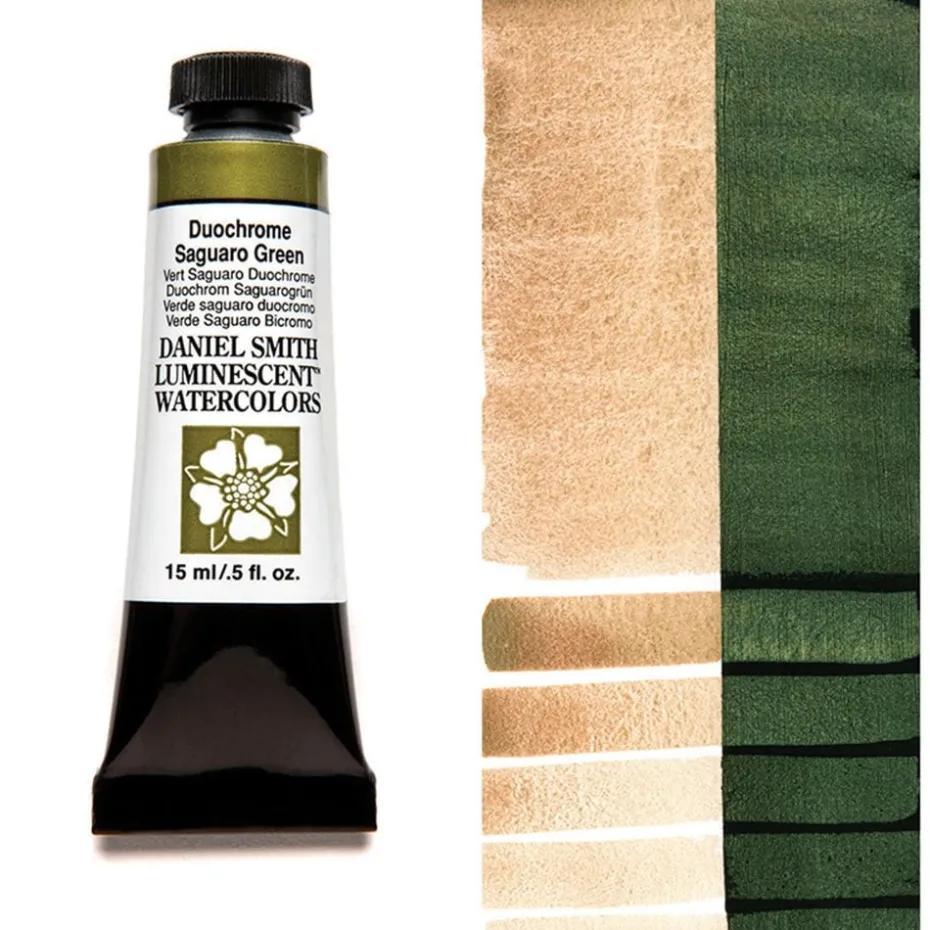 Daniel Smith – Akvarell 15ml D37 Duochrome Saguaro Green