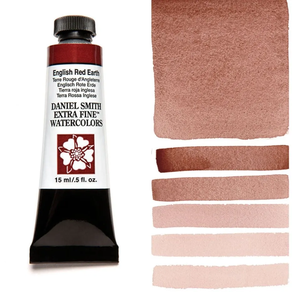 Daniel Smith – Akvarell 15ml 137 English Red Earth