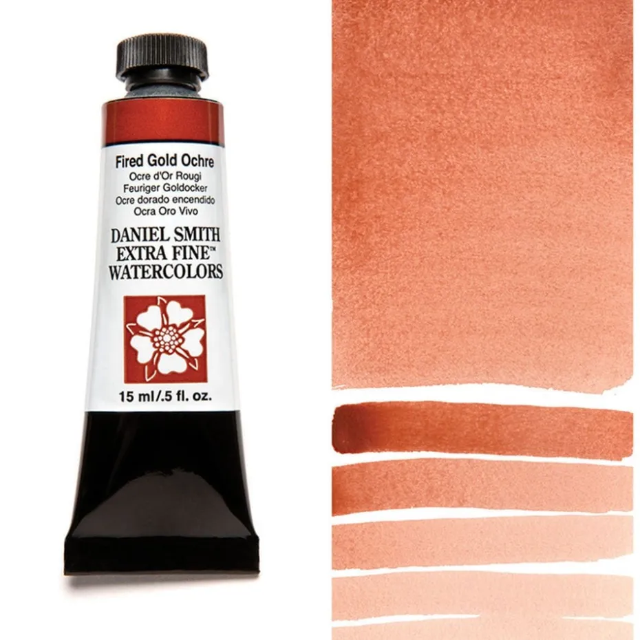 Daniel Smith – Akvarell 15ml 172 Fired Gold Ochre