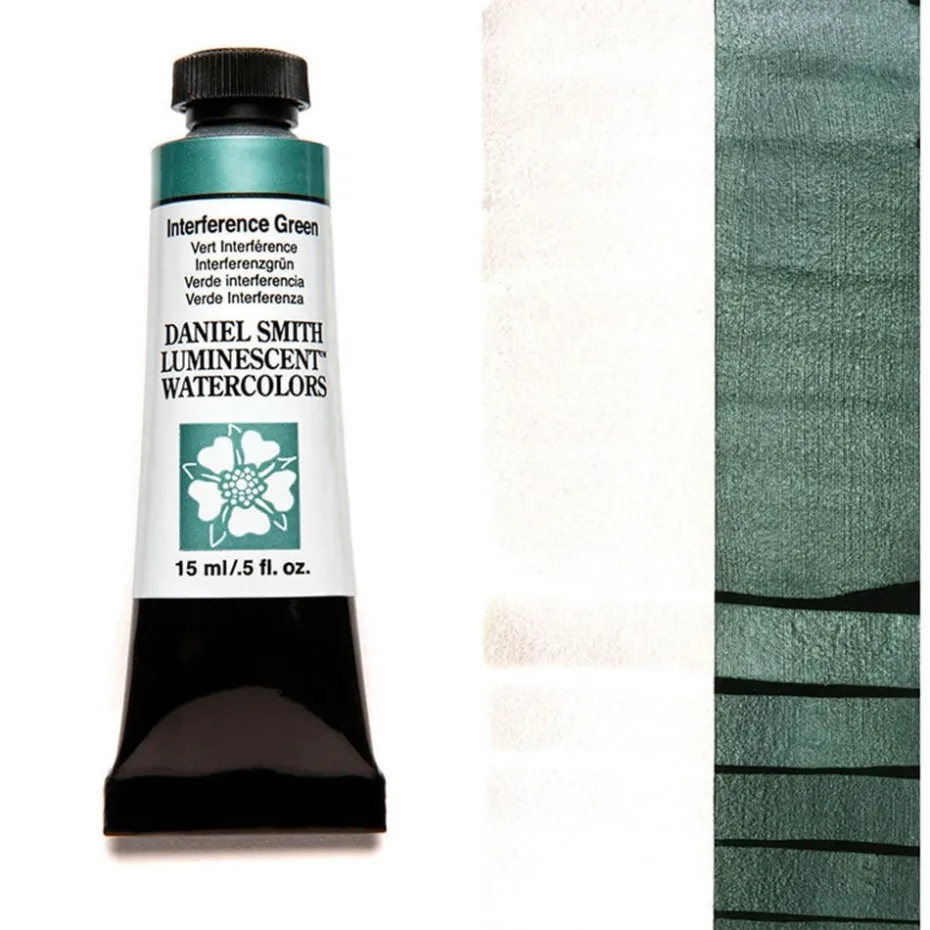 Daniel Smith – Akvarell 15ml I4 Interference Green