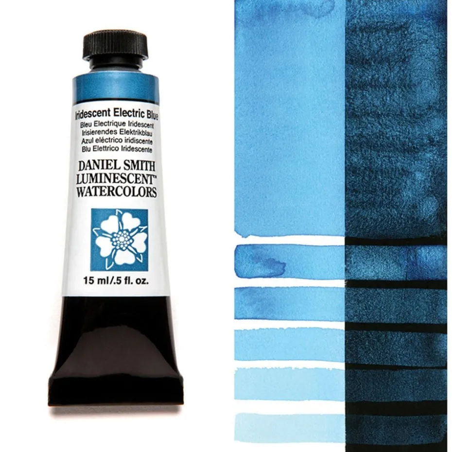 Daniel Smith – Akvarell 15ml I27 Iridescent Electric Blue