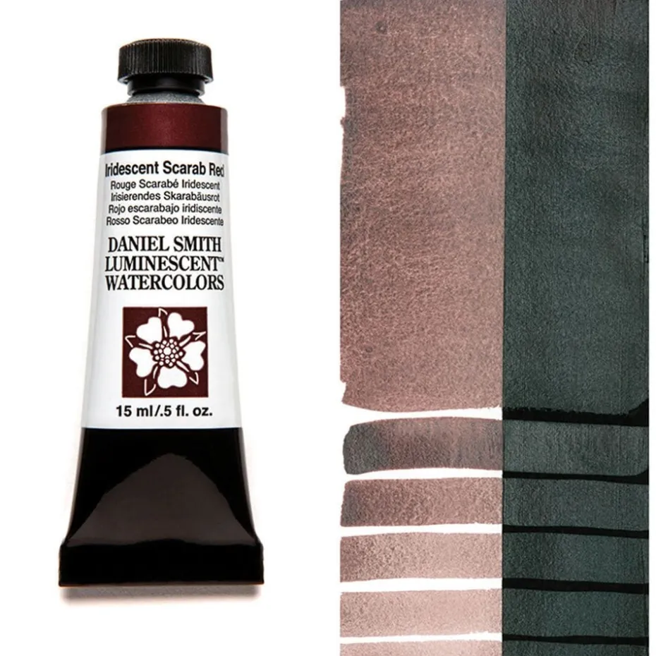 Daniel Smith – Akvarell 15ml I21 Iridescent Scarab Red