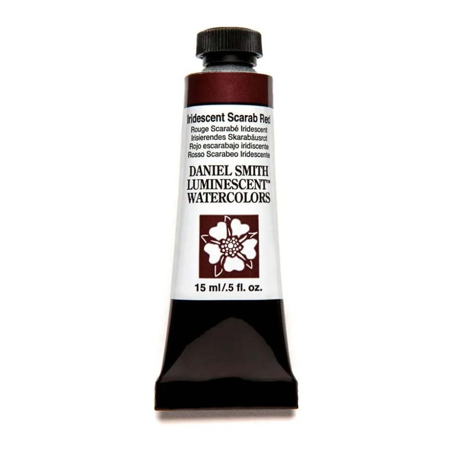 Daniel Smith – Akvarell 15ml I21 Iridescent Scarab Red