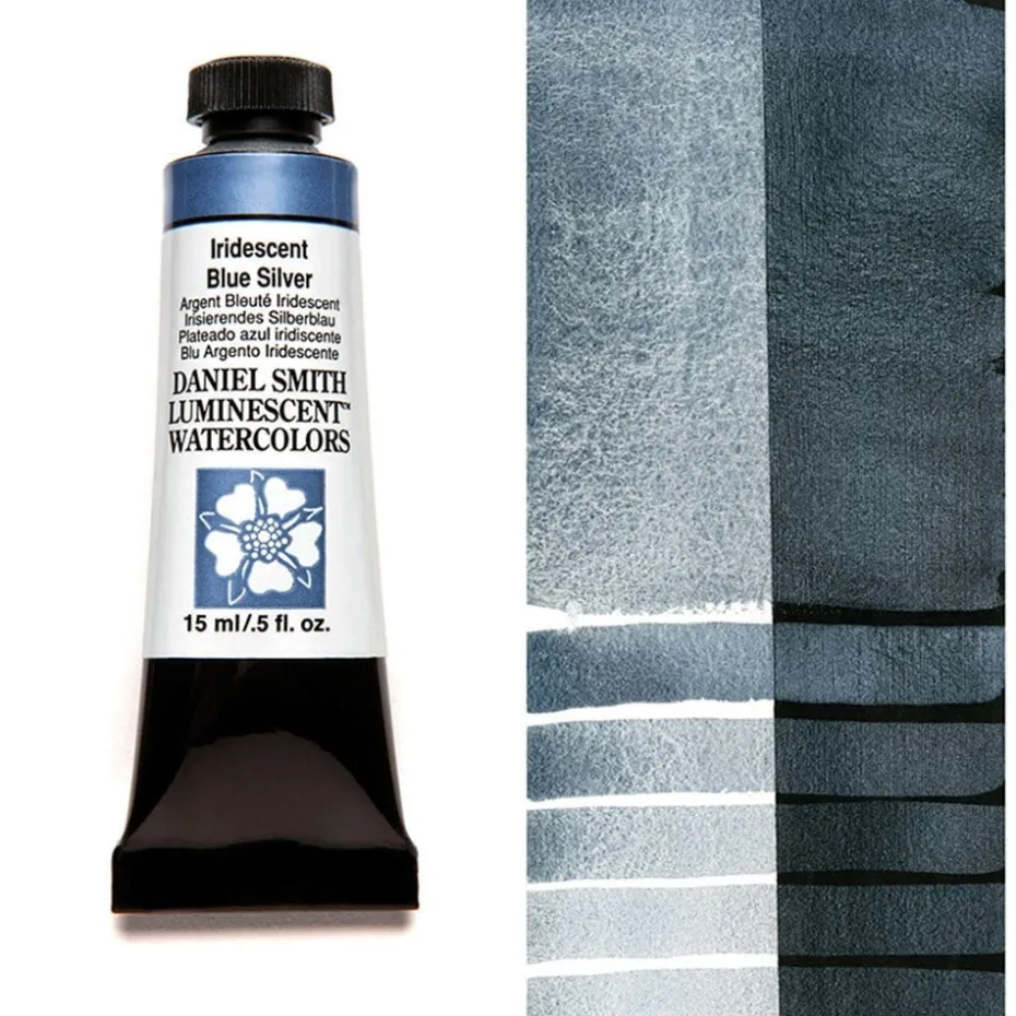 Daniel Smith – Akvarell 15ml I14 Iridescent Blue-Silver