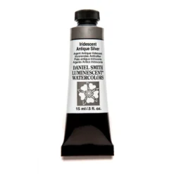 Daniel Smith – Akvarell 15ml I11 Iridescent Antique Silver