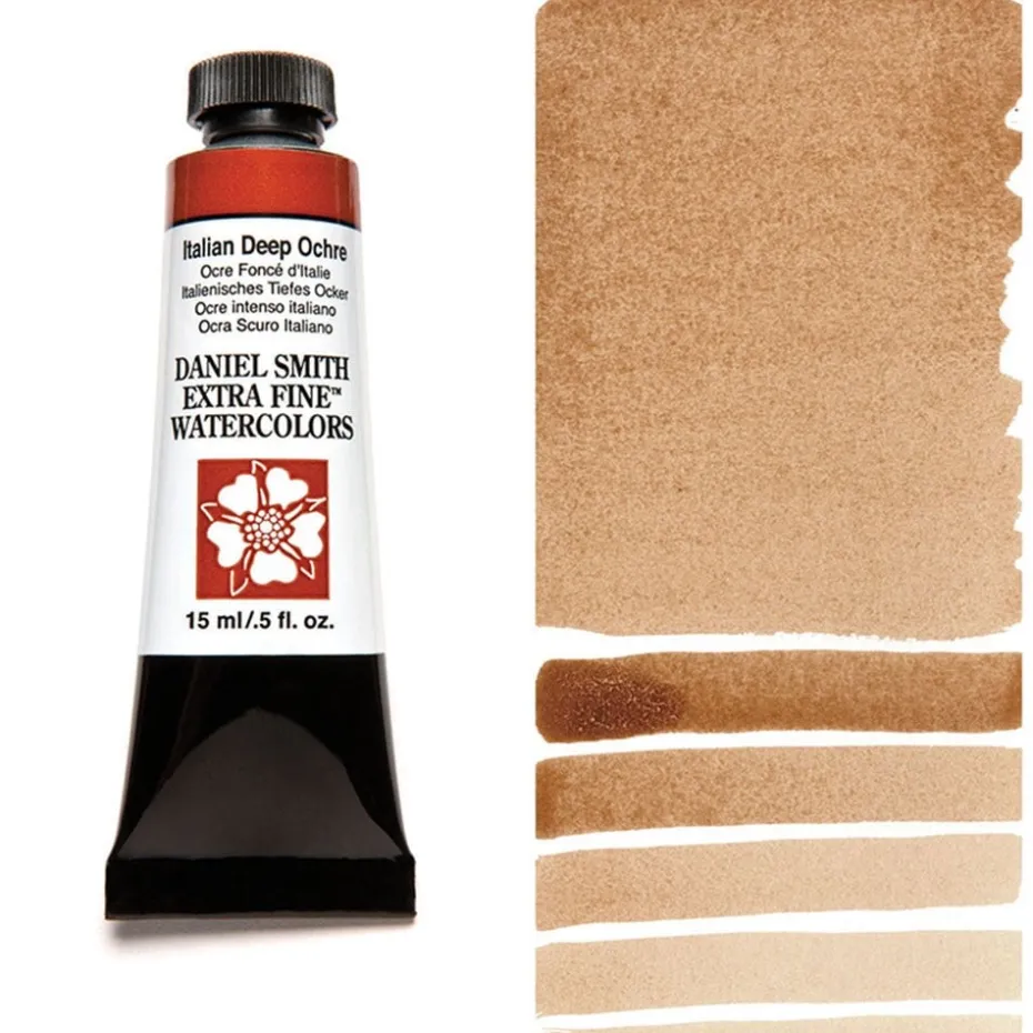 Daniel Smith – Akvarell 15ml 135 Italian Deep Ochre