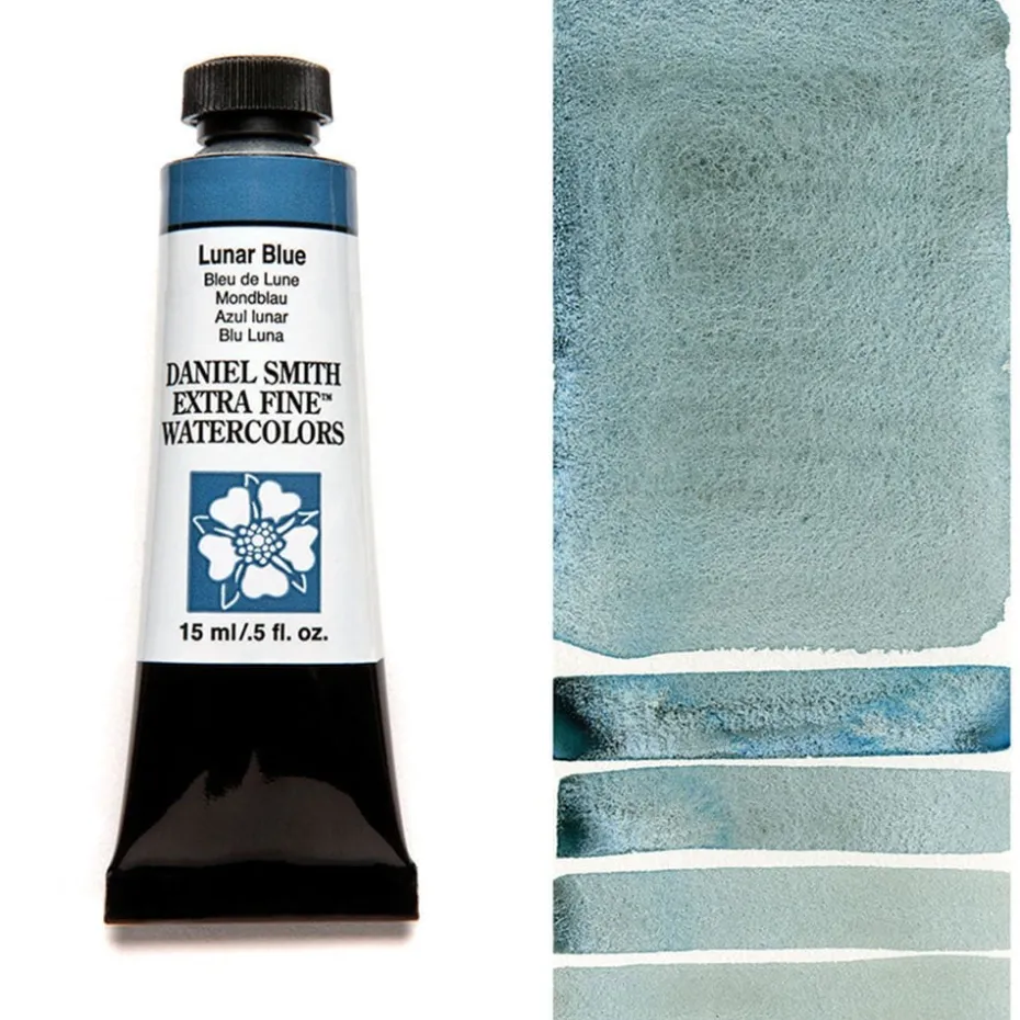 Daniel Smith – Akvarell 15ml 183 Lunar Blue