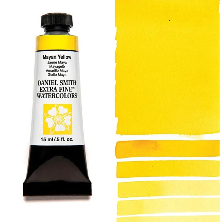 Daniel Smith – Akvarell 15ml 212 Mayan Yellow