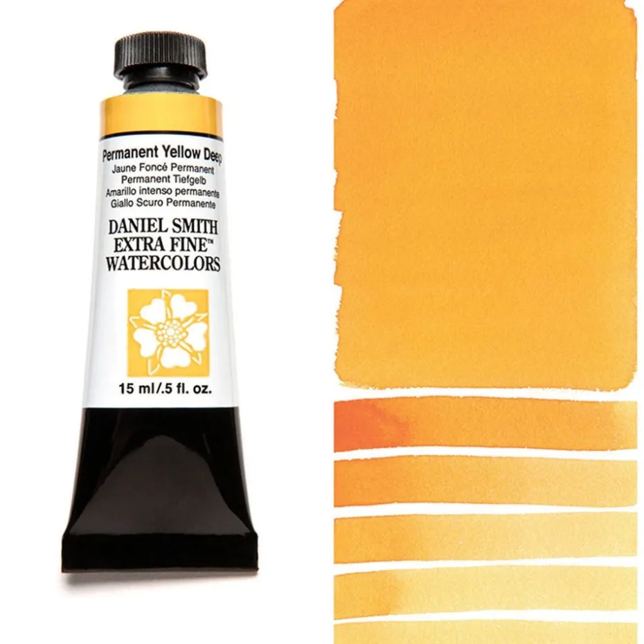Daniel Smith – Akvarell 15ml 133 Permanent Yellow Deep