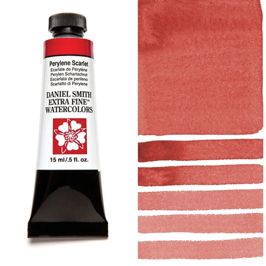 Daniel Smith – Akvarell 15ml 76 Perylene Scarlet