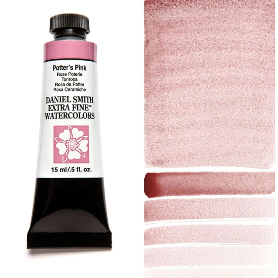 Daniel Smith – Akvarell 15ml 148 Potter’s Pink