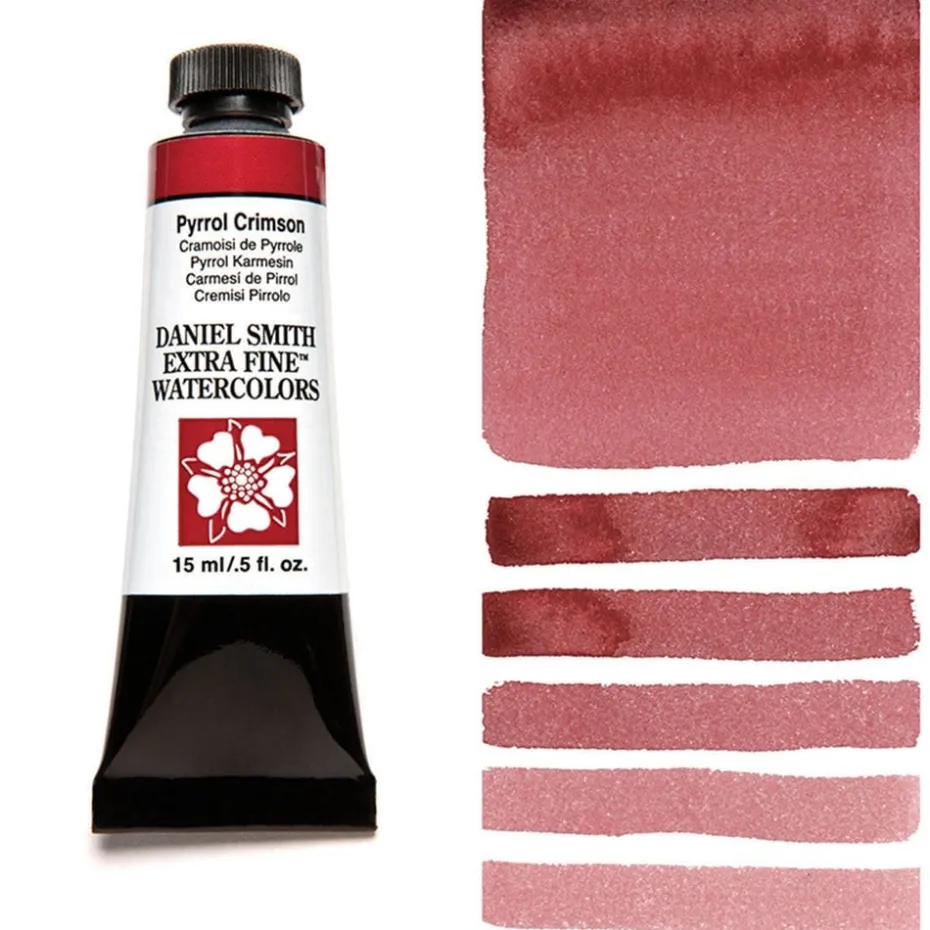 Daniel Smith – Akvarell 15ml 127 Pyrrol Crimson