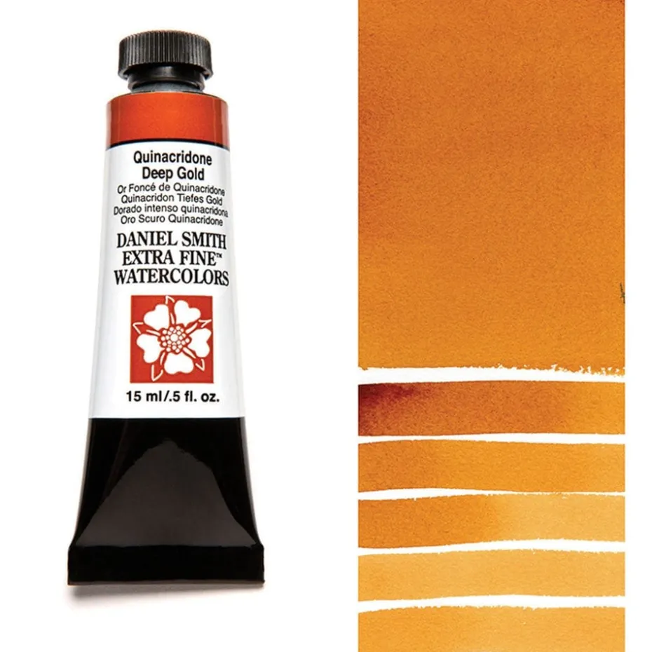 Daniel Smith – Akvarell 15ml 152 Quinacridone Deep Gold
