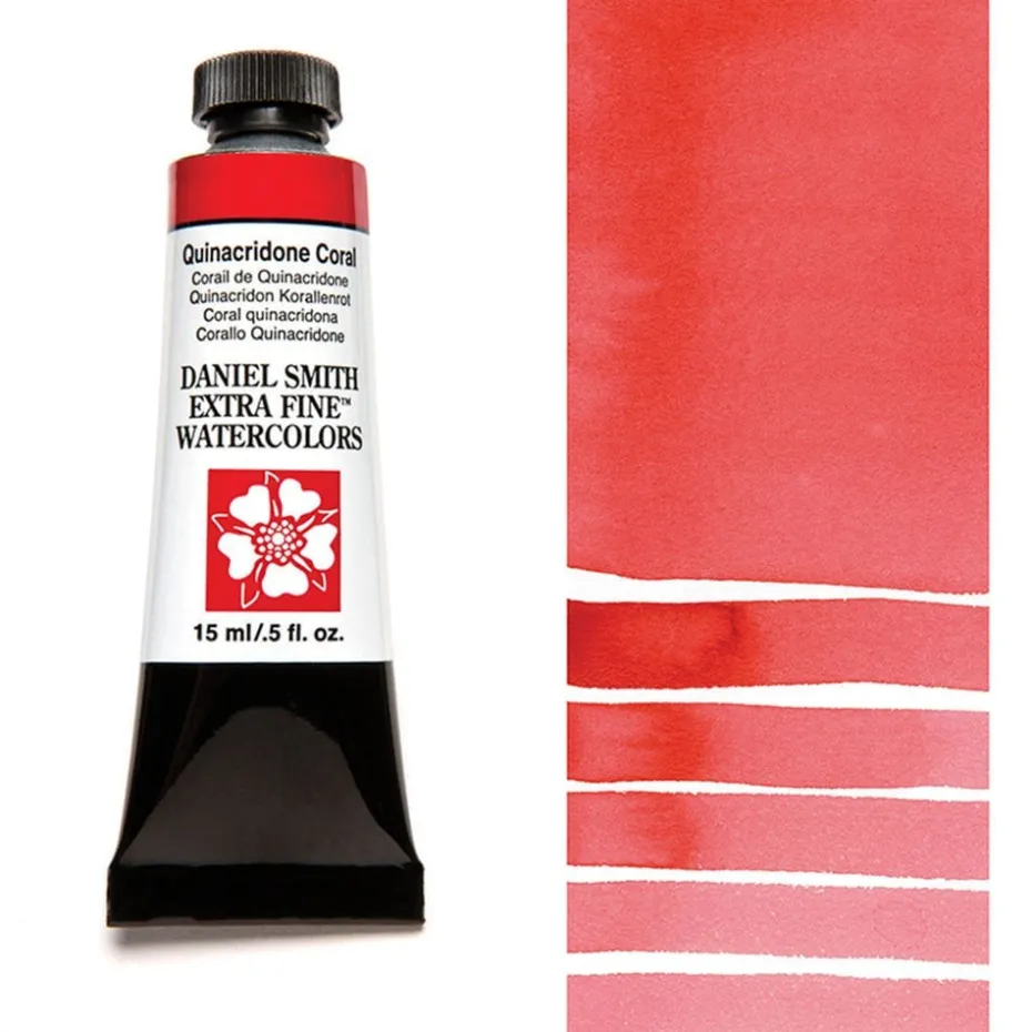 Daniel Smith – Akvarell 15ml 88 Quinacridone Coral