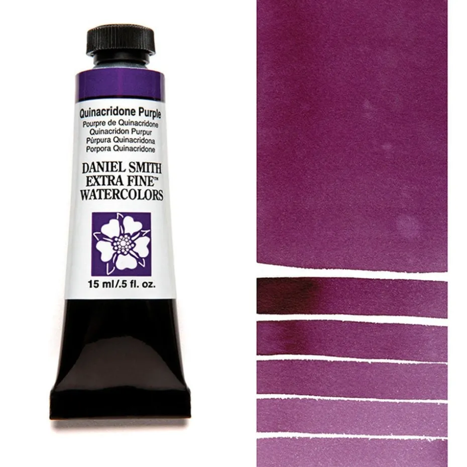 Daniel Smith – Akvarell 15ml 225 Quinacridone Purple