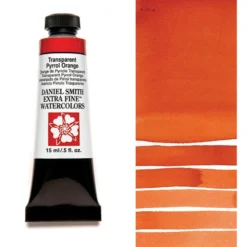 Daniel Smith – Akvarell 15ml 187 Transparent Pyrrol Orange