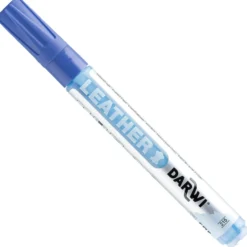 Darwi Leather Lærtusj – 2mm – 215 Blue
