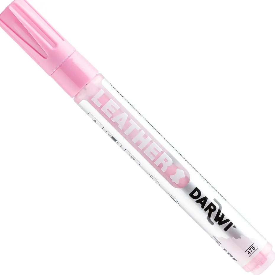 Darwi Leather Lærtusj – 2mm – 475 Pink