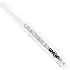 Darwi Leather Lærtusj – 2mm – 010 White