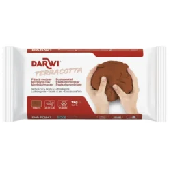 Darwi Terracotta Lufttørkende leire – 1kg