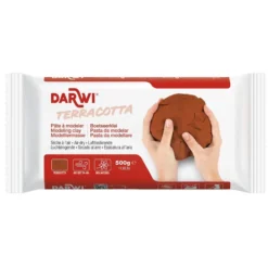 Darwi Terracotta Lufttørkende leire – 500g