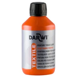 Darwi Textile Tekstilmaling 250ml – Orange