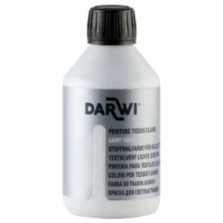 Darwi Textile Tekstilmaling 250ml – Hvit