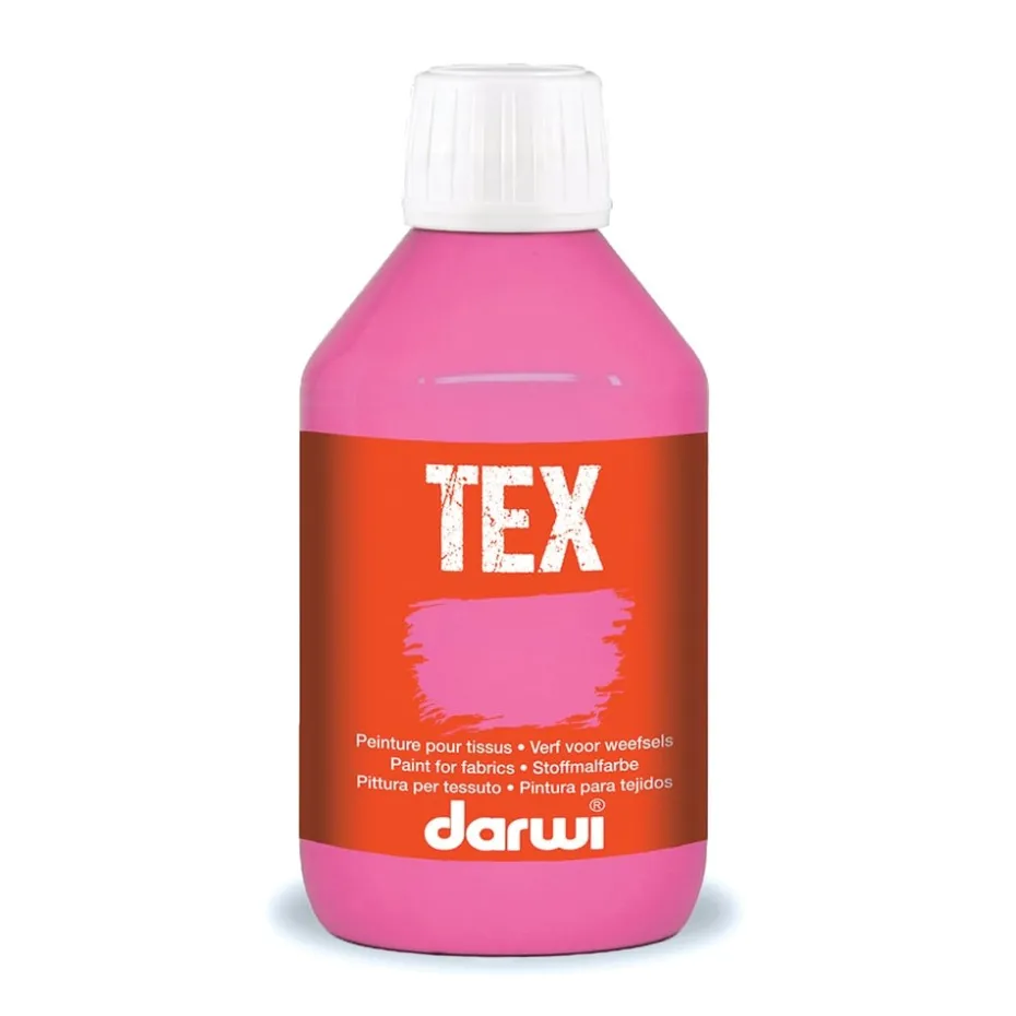 Darwi Textile Tekstilmaling 250ml – Fuchsia
