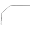 Daylight Slimline 4 Bordlampe – Brushed Steel