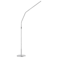 Daylight Slimline 4 Gulvlampe – Brushed steel