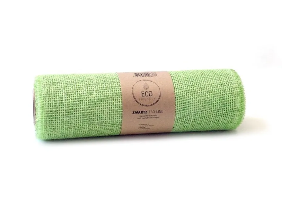 Decojute – 30cm x 5m – 6200 Lys grønn