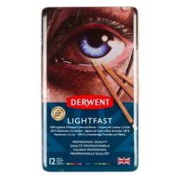 Derwent Lightfast Fargeblyant Sett 12stk