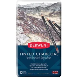 Derwent Tinted Charcoal Blyant Sett 12stk